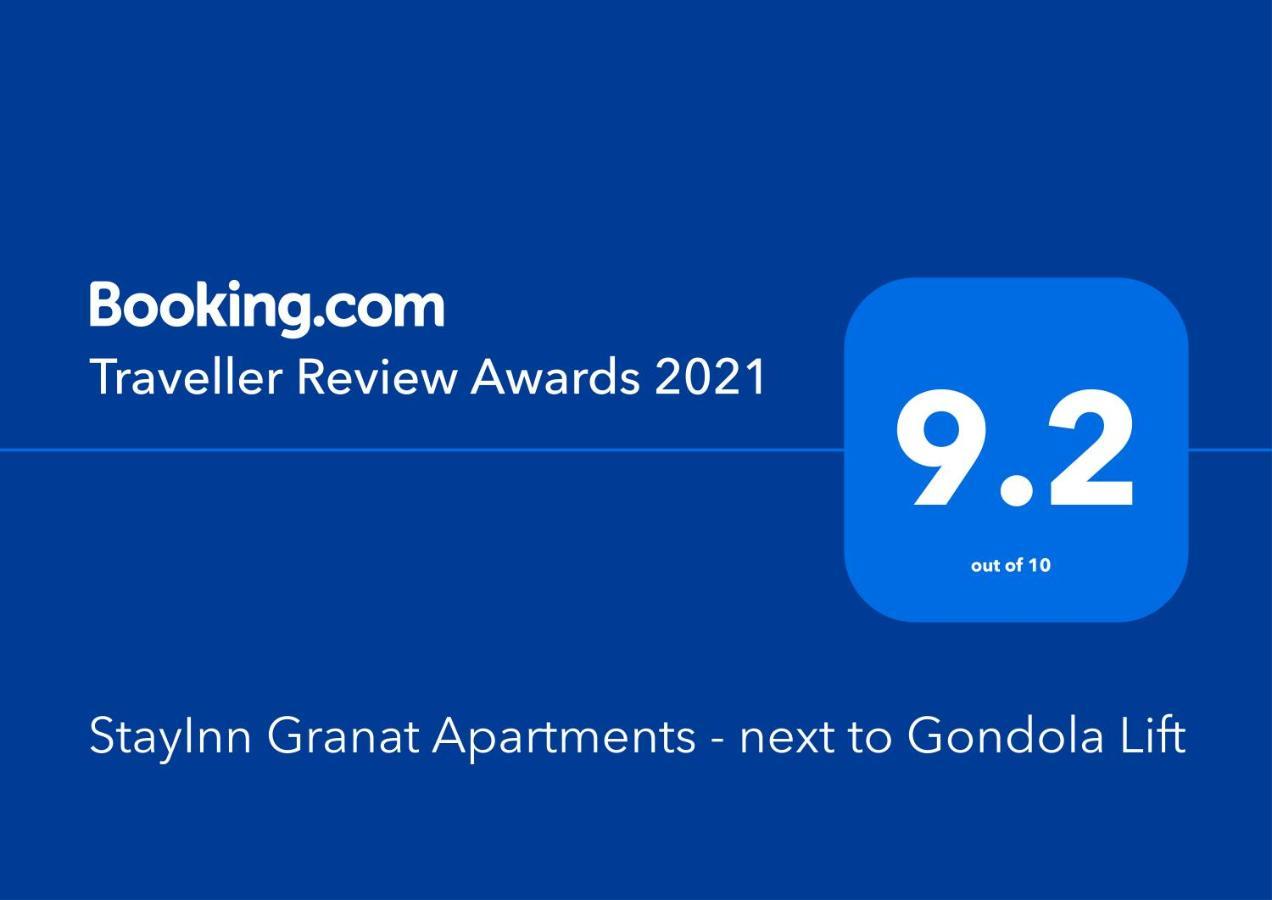 Stayinn Granat Apartments - Next To Gondola Lift Bansko Eksteriør billede